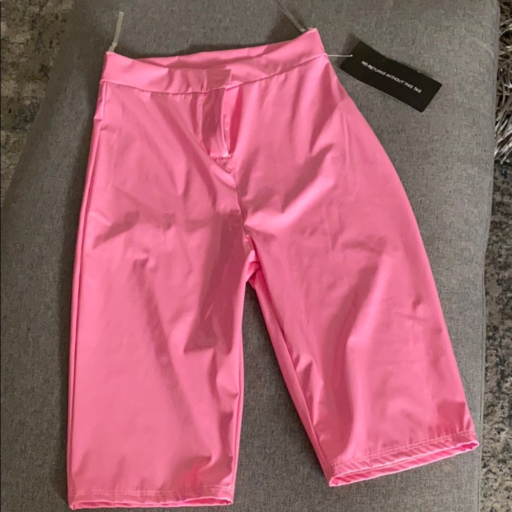 Pink Biker Shorts